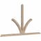 Ekena Millwork Richland Smooth Timber Gable Bracket, Douglas Fir, 108"W x 58"H x 3 1/2"D x 3 1/2"F, 13/12 Pitch GBW108X58X0404RIC00SDF - alternate 4